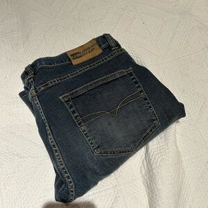 Urban Star Men's Dark Blue Denim Jeans